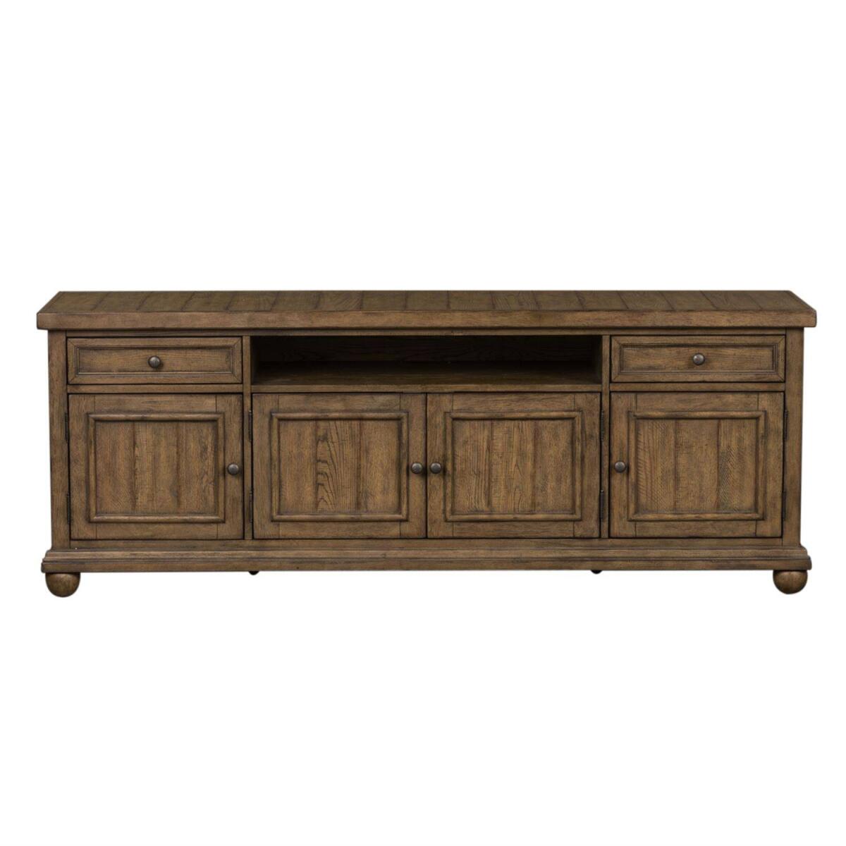 Harvest Home 75″ TV Console Entertainment Stands Liberty Furniture 2 Harvest Home 75″ TV Console Entertainment Stands Liberty Furniture 2