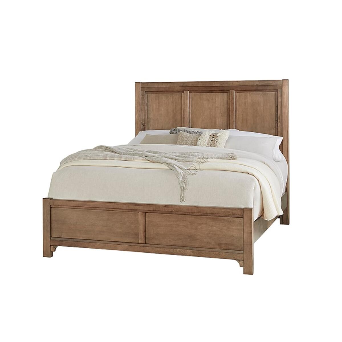 Cool Farmhouse Panel Bed Natural CF Beds Vaughan Bassett 5