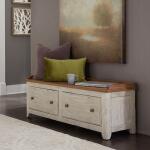 Farmhouse Reimagined Storage Hall Bench Accent Furniture Liberty Furniture 13