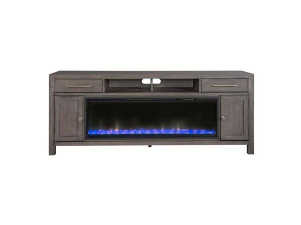 78 Inch Fireplace TV Console Entertainment Stands Liberty Furniture