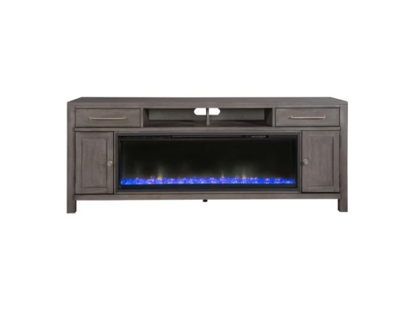 78 Inch Fireplace TV Console Entertainment Stands Liberty Furniture