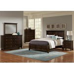 Bonanza Mansion Bed Merlot Finish Beds Vaughan Bassett 11