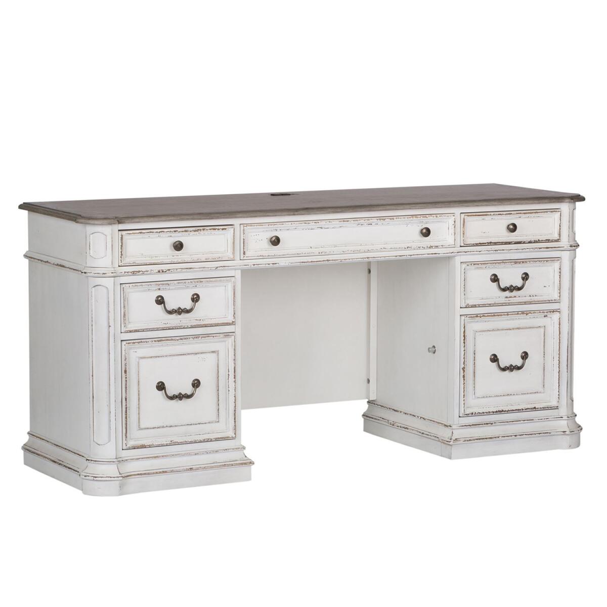 Magnolia Manor Jr Executive Credenza Office Storage Liberty Furniture 2 Magnolia Manor Jr Executive Credenza Office Storage Liberty Furniture 2
