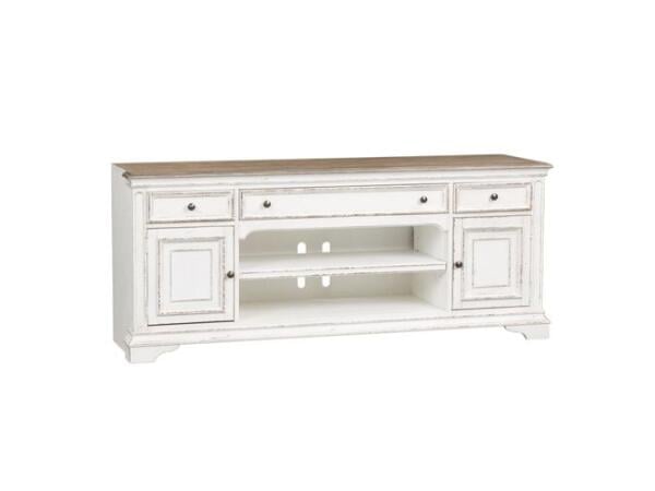 Magnolia Manor Entertainment TV Stand Entertainment Stands Liberty Furniture
