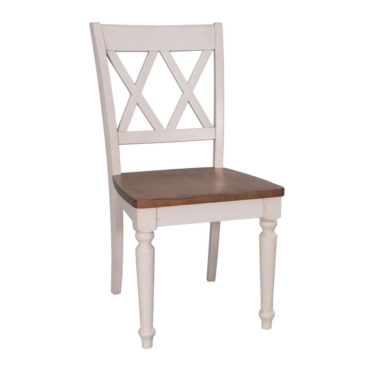 Al Fresco Double X Back Side Chair Al Fresco Double X Back Side Chair - Image 1