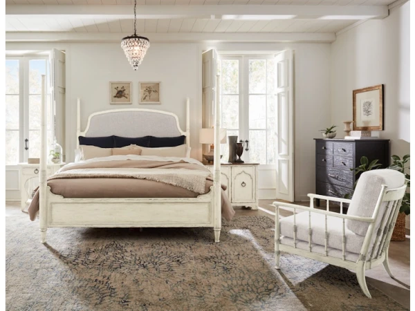 Americana Upholstered Poster Bed - Image 3