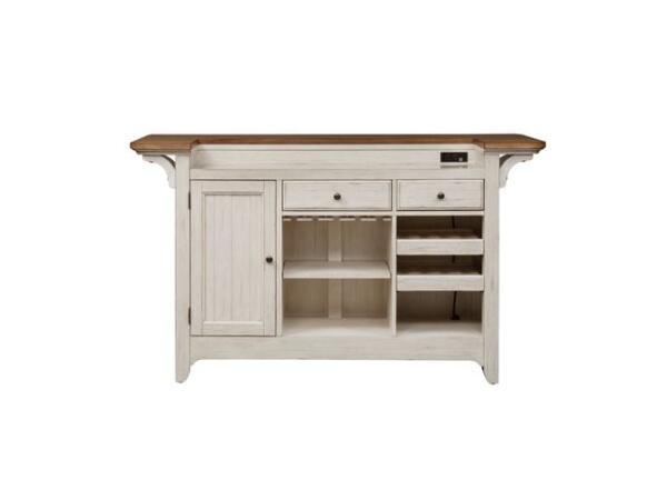 Farmhouse Reimagined Bar Unit Bar Furniture Liberty Furniture
