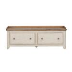 Farmhouse Reimagined Storage Hall Bench Accent Furniture Liberty Furniture 14