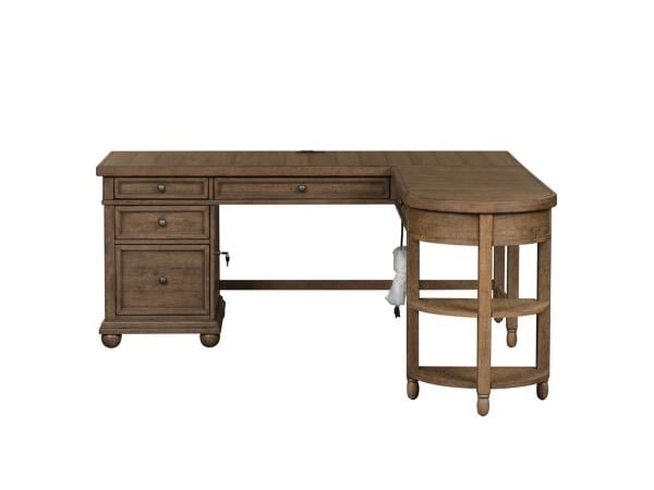 Harvest Home Opt L Shaped Desk Set Desks Liberty Furniture