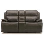 Bentley Loveseat w/Console P2 & ZG – Graphite Loveseats Liberty Furniture 4