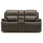 Bentley Loveseat w/Console P2 & ZG - Graphite
