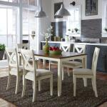 Thornton 7 Piece Rectangular Dining Set in Cream Dining Sets Liberty Furniture 7