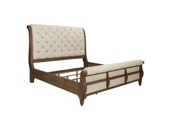 Americana Farmhouse Queen Sleigh Bed Beds Liberty Furniture