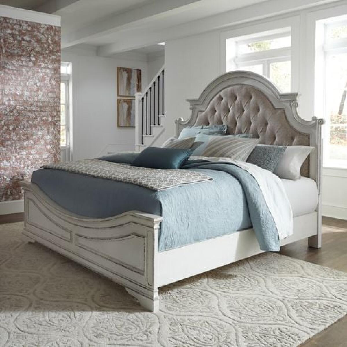 Magnolia Manor California King Upholstered Bed Magnolia Manor California King Upholstered Bed - Image 1