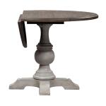 Cottage Lane Drop Leaf Single Pedestal Table Dining Tables Liberty Furniture 8