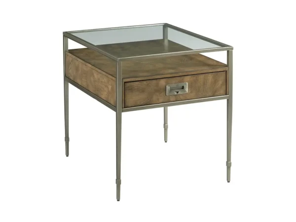 Carlton Rectangular Drawer End Table End tables Hammary