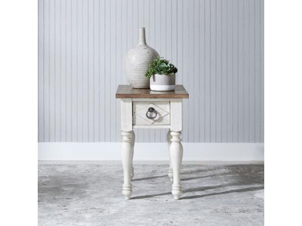 Willow Cottage Chair Side Table Chairside Tables Liberty Furniture 5