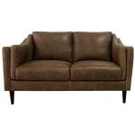 Ava Bomber Tan Loveseat Loveseats Luke Home 4