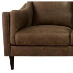 Ava Bomber Tan Loveseat Loveseats Luke Home 5