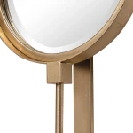 Button Mirror, Gold - Image 3