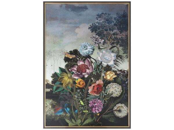 Tranquil Garden Fantasy Framed Print Art Uttermost