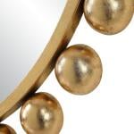 Gold Rounded Mirror Mirrors Uttermost 9