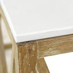 White Marble Side Table - Image 2