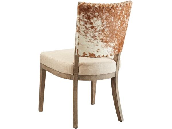 Lina Leather And Linen Chair Chairs & Benches Furniture Classics 6