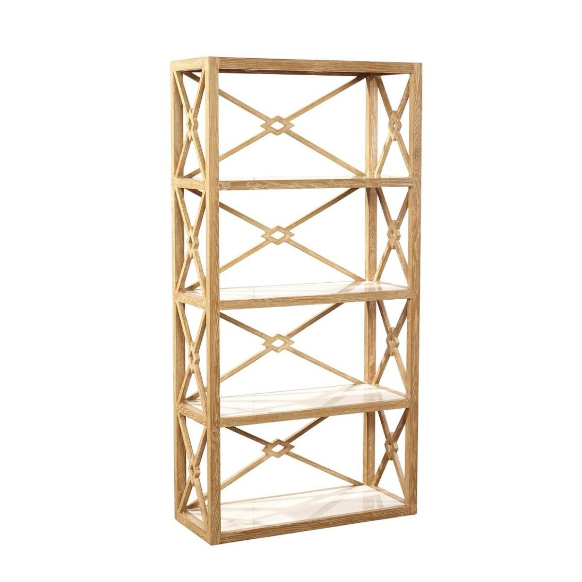 White Marble Bookshelf 20-113 White Marble Bookshelf 20-113 - Image 1