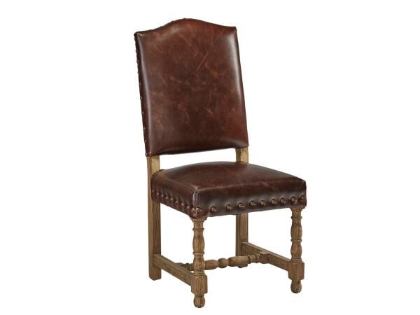 Leather Madrid Side Chair Chairs & Benches Furniture Classics