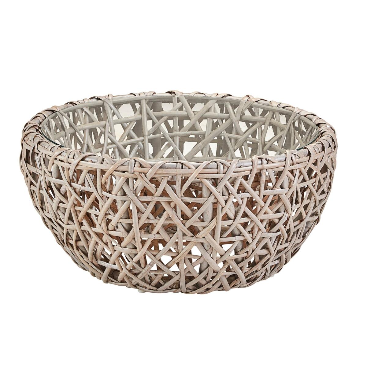 Raven Hand Woven Cocktail Table Raven Hand Woven Cocktail Table - Image 1