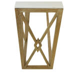 White Marble Console - Image 3