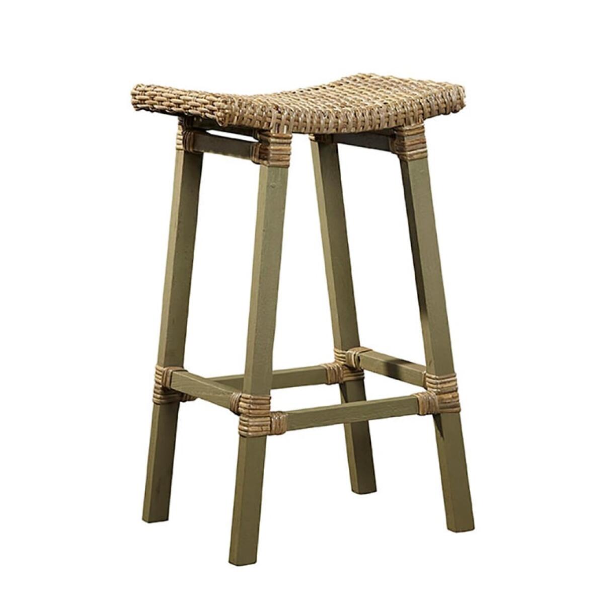 Country Woven Kobu Bar Stool Country Woven Kobu Bar Stool - Image 1