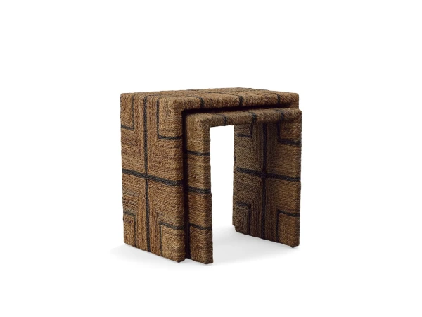 Fox Woven Nesting Tables End tables Furniture Classics