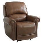 Parsons Leather Power Reclining Loveseat Sofas Bassett Furniture 6