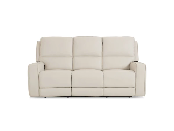 Raymond Leather Power Reclining Sofa Sofas Bassett Furniture