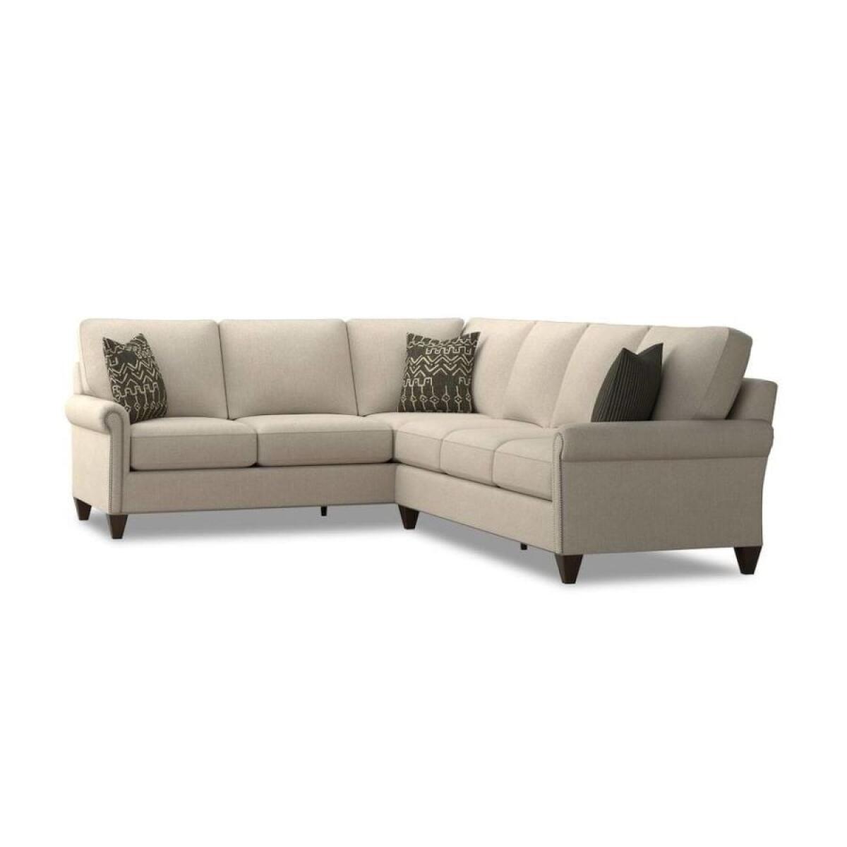 Benchmade Large L-Shaped Sectional Sectionals Bassett Furniture 2 Benchmade Large L-Shaped Sectional Sectionals Bassett Furniture 2