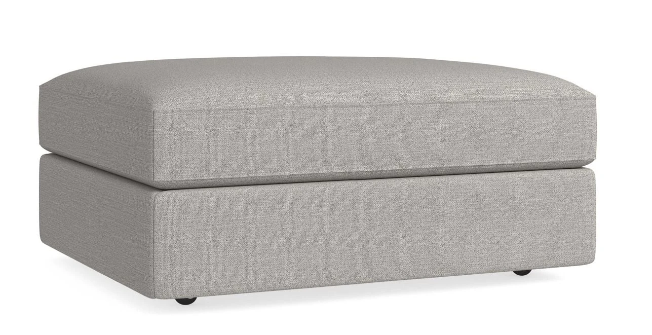 Dover Fabric Large Rectangle Storage Ottoman Dover Fabric Large Rectangle Storage Ottoman - Image 1