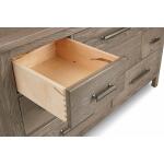 Benchmade Abingdon Oak 8 Drawer Dresser Dressers Bassett Furniture 13