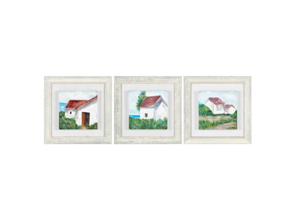 Coastal Cottages Canvas Art Crestview