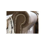 Benchmade Motion Reclining Leather Panel Arm Sofa - Image 4