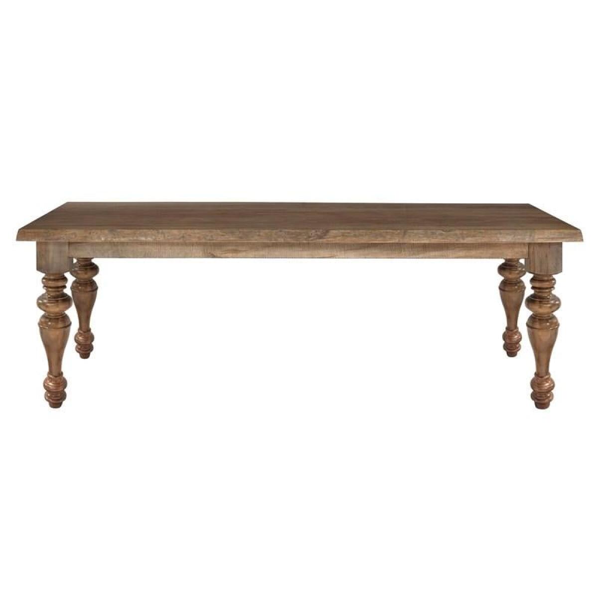 Benchmade Maple 90″ Georgian Table Benchmade Maple 90" Georgian Table - Image 1