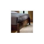 Heritage Live Edge Leather Upholstered Bed - Image 4