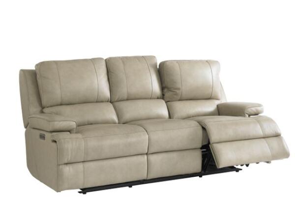 Parsons Power Reclining Sofa With Power Lumbar Sofas Bassett Furniture