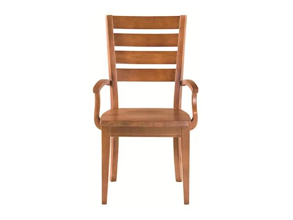 Low Arm Chair With Ladder Back Design Chairs & Benches Bassett Furniture