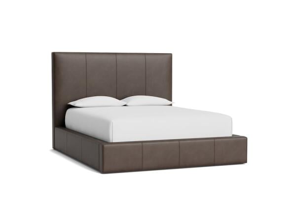 Eden Leather Upholstered Bed Beds Bassett Furniture
