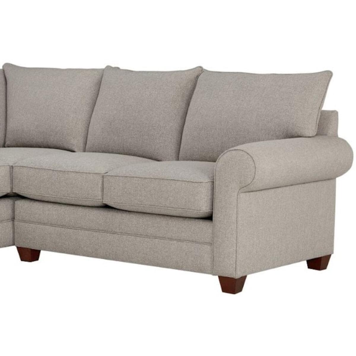 Living Room Roll Arm RAF Sect. Loveseat Sectionals Bassett Furniture 2 Living Room Roll Arm RAF Sect. Loveseat Sectionals Bassett Furniture 2