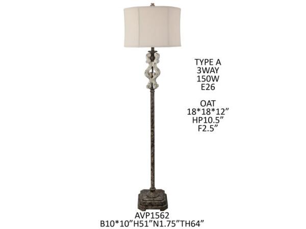 Mariposa Corner Floor Lamp Lighting Crestview