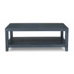 Ventura Raffia Rectangle Cocktail Table Pacific Blue - Image 2