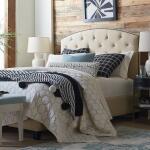 Custom Upholstered Savannah Arched Bed Beds Bassett Furniture 5